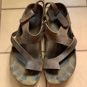White Mountain. Women Sandal. 7. Brown.